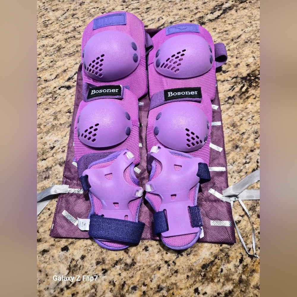 Purple Kids Protective Gear Set